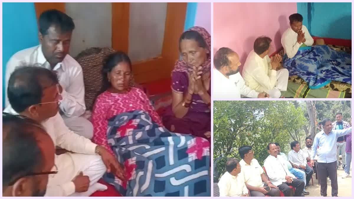 केतन लाल हत्याकांड: कांग्रेस ने पीड़ित परिवार से की मुलाकात, धामी सरकार की कानून व्यवस्था पर उठाए सवाल