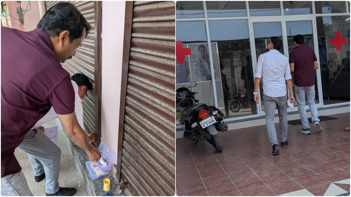 हरिद्वार में स्वास्थ्य विभाग की बड़ी कार्रवाई, 3 अस्पताल सील; कई संस्थानों पर विभागीय जांच शुरू