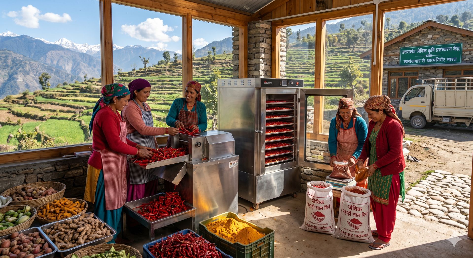 उत्तराखंड के किसानों की बढ़ेगी आमदनी: जैविक उत्पादों के लिए लगेंगे 'माइक्रो प्रोसेसिंग यूनिट', युवाओं को मिलेगा रोजगार